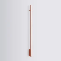 Sieninis šviestuvas 120 cm – linijinis, raudona, LED CRI98 - Nuotrauka 3