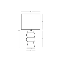 Table lamp 1xE27 – beige - Image 4