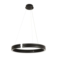 LED pendant light 68W 2700K/3000K – matt black - Image 1