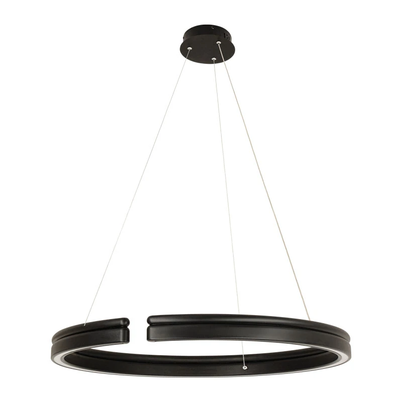 Pakabinamas LED šviestuvas 90W 2700K/3000K – matinis juodas
