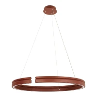 LED pendant light 26W 2700K/3000K – matt brown - Image 2