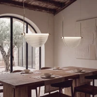 LED pendant light 9W 2700K/3000K – brushed brass - Image 2