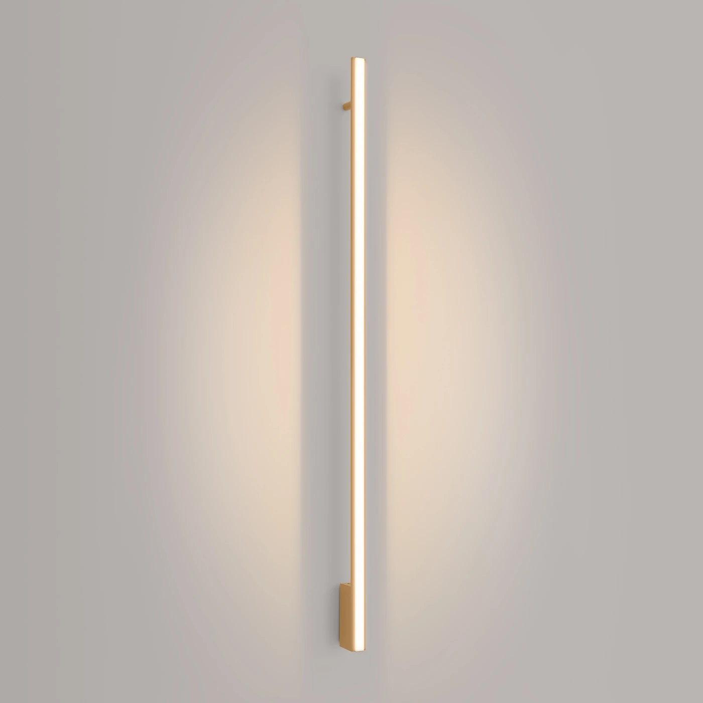 Wall lamp 151 cm - linear, gold, LED 22W