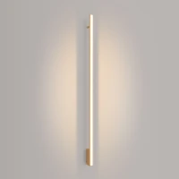 Wall lamp 151 cm - linear, gold, LED 22W - Image 1