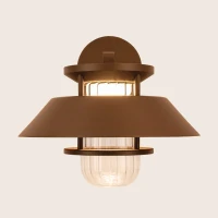 Lauko sieninis LED šviestuvas 13W 3000K IP54 – kavos spalvos - Nuotrauka 3