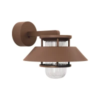 Lauko sieninis LED šviestuvas 13W 3000K IP54 – kavos spalvos - Nuotrauka 2