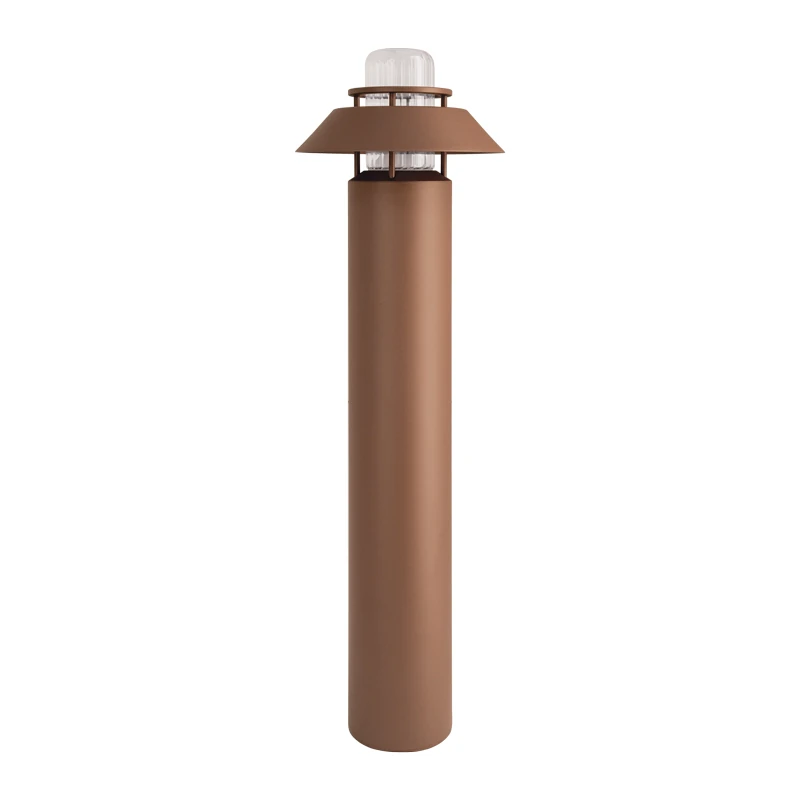 Lauko stulpinis LED šviestuvas 13W 3000K IP54 – kavos spalvos