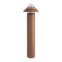 Lauko stulpinis LED šviestuvas 13W 3000K IP54 – kavos spalvos - Nuotrauka 2