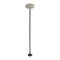 Lauko stulpinis LED šviestuvas 5W 2700K IP65 – matinis juodas - Nuotrauka 2