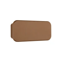 Outdoor LED wall light 9W 3000K IP54 – coffee-coloured - Image 1