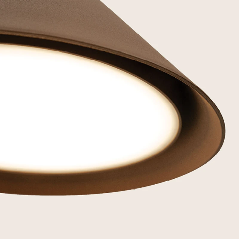 Lauko sieninis LED šviestuvas 13W 3000K IP54 – kavos spalvos