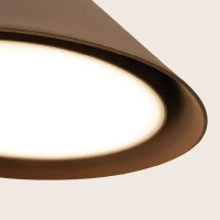 Lauko sieninis LED šviestuvas 13W 3000K IP54 – kavos spalvos - Nuotrauka 3