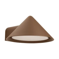 Lauko sieninis LED šviestuvas 13W 3000K IP54 – kavos spalvos - Nuotrauka 2