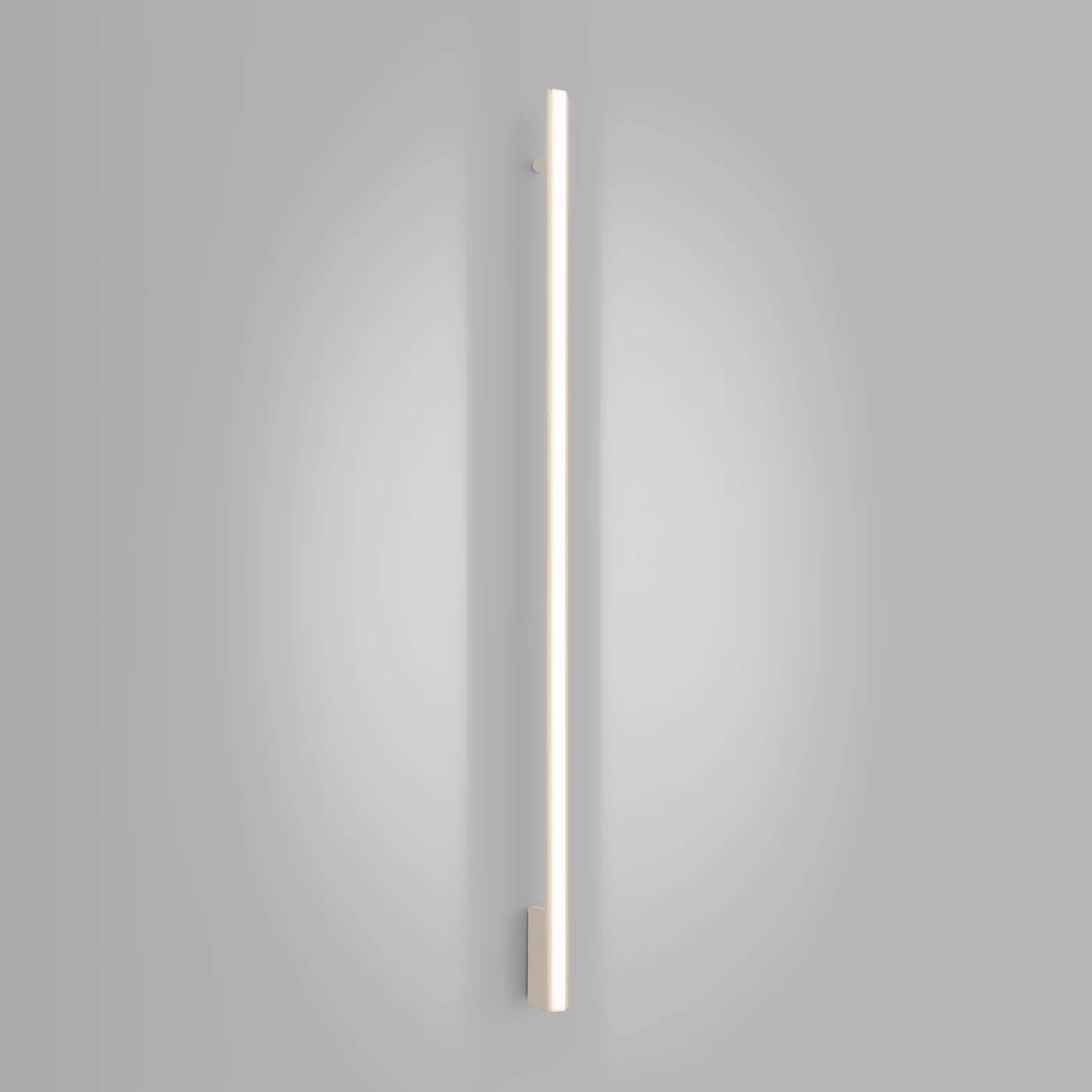 Wall lamp 151 cm – linear, beige, CRI98 LED
