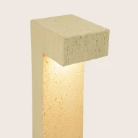 Lauko stulpinis LED šviestuvas 11W 2700K IP65 – matinis juodas - Nuotrauka 2