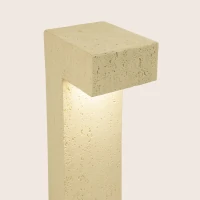 Lauko stulpinis LED šviestuvas 11W 3000K IP65 – matinis juodas - Nuotrauka 3