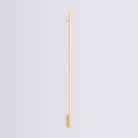 Sieninis LED šviestuvas 151 cm – linijinis, auksinis, CRI98 - Nuotrauka 3