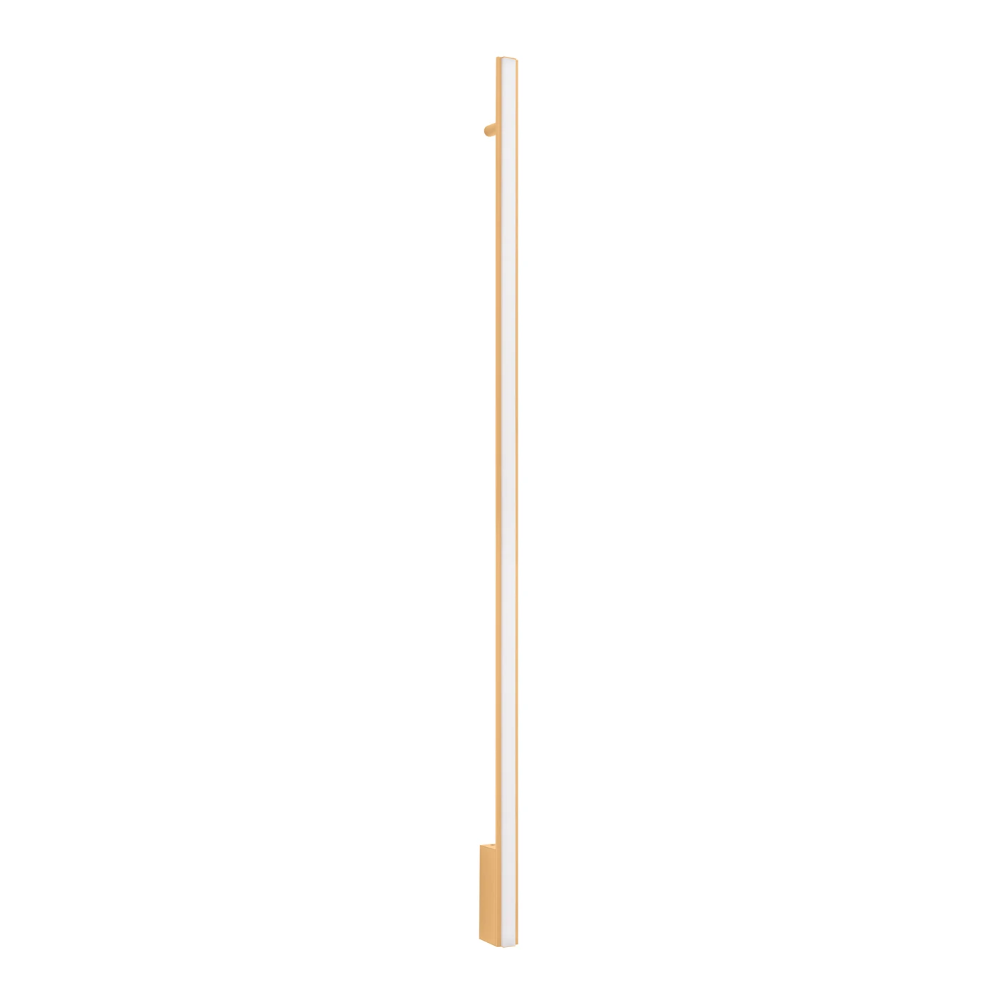 Sieninis LED šviestuvas 151 cm – linijinis, auksinis, CRI98