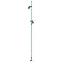 Įsmeigiamas lauko LED stulpelis 2x2.5W 3000K IP65 – matinis žalias - Nuotrauka 1
