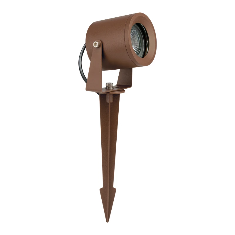 Outdoor directional LED luminaire 5W 3000K IP65 – matt brown