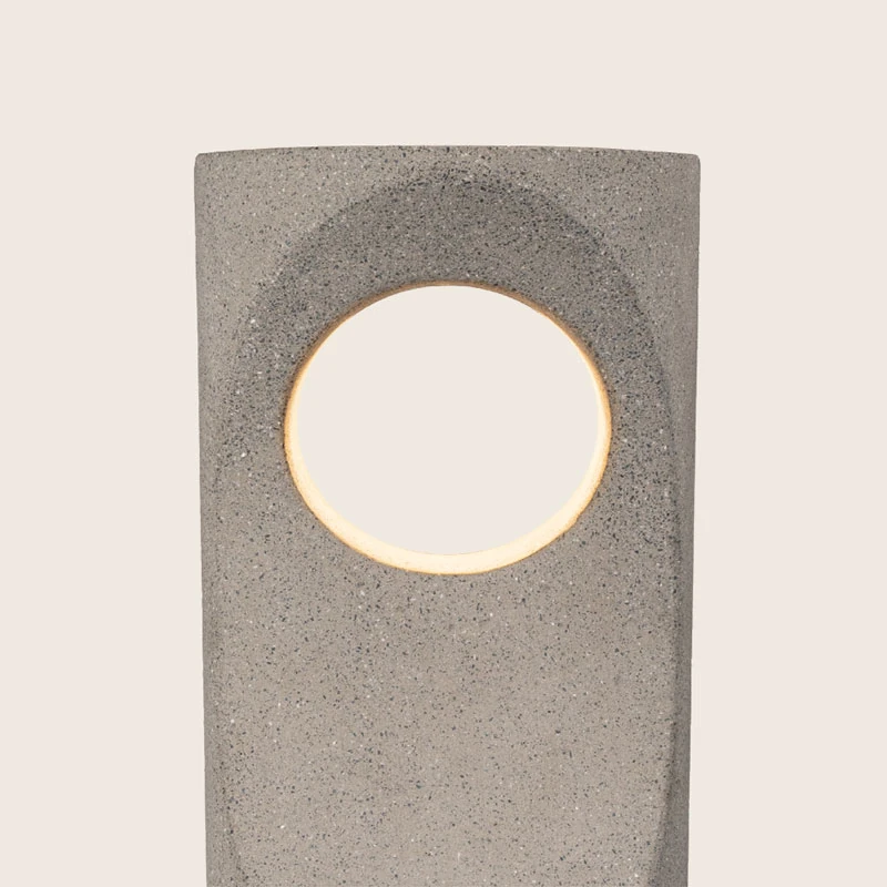 Lauko stulpinis LED šviestuvas 7W 3000K IP65 – matinis juodas