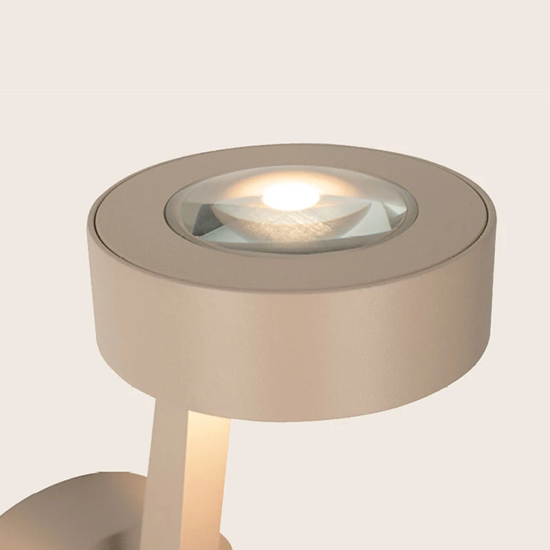 Lauko sieninis LED šviestuvas 8W 3000K IP54 – pilkai rudas