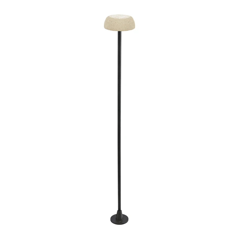 Lauko stulpinis LED šviestuvas 4W 3000K IP65 – matinis juodas