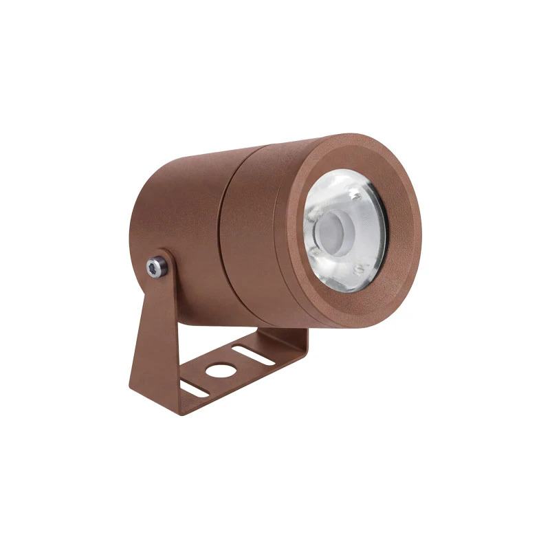 Lauko kryptinis LED šviestuvas 5W 2700K IP65 – kavos spalvos