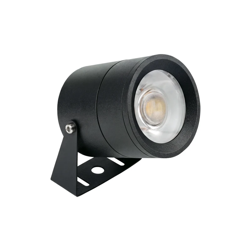 Lauko kryptinis LED šviestuvas 10W 3000K IP65 – matinis juodas