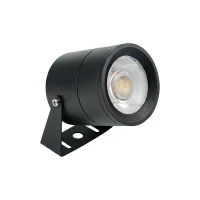 Lauko kryptinis LED šviestuvas 10W 3000K IP65 – matinis juodas - Nuotrauka 3