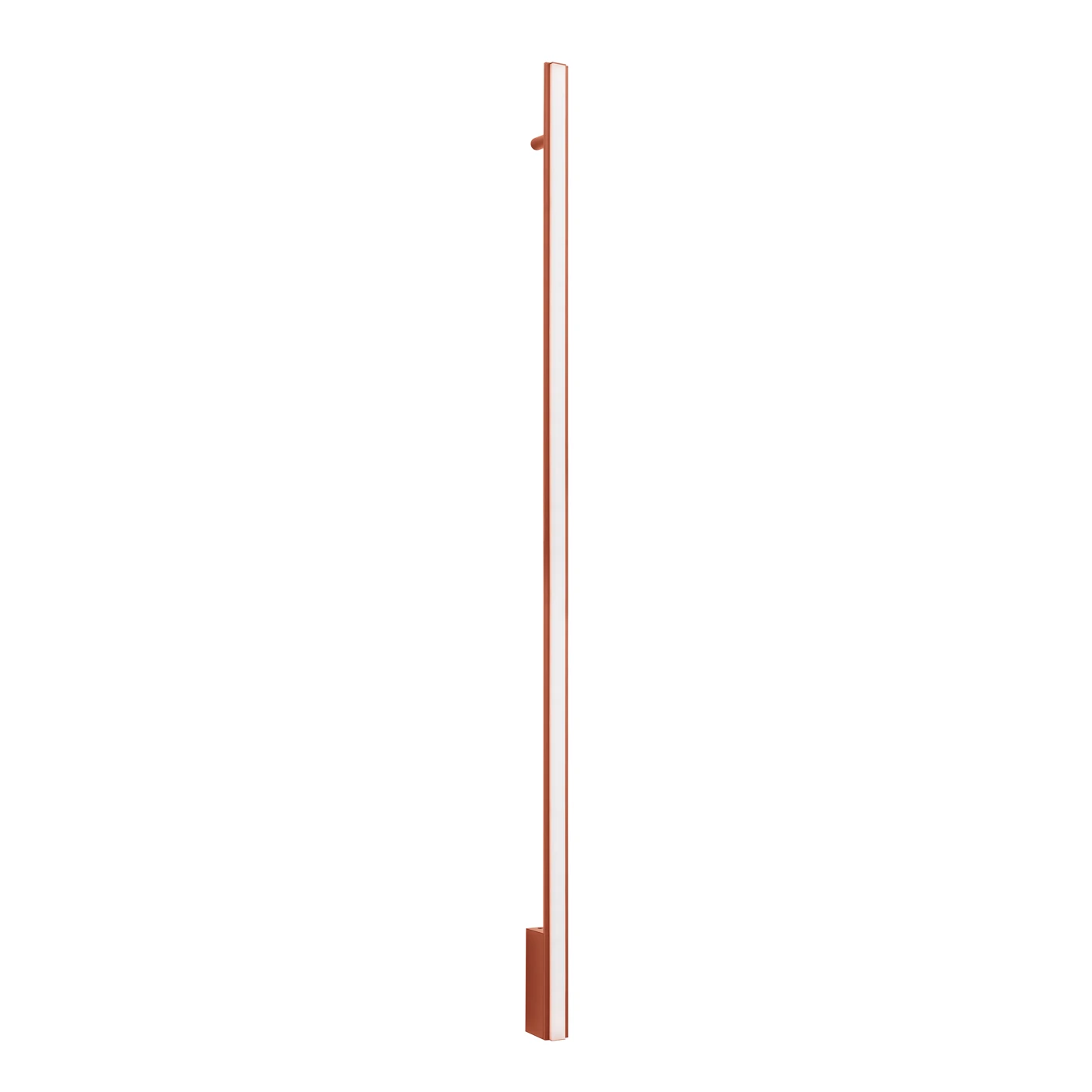 Sieninis šviestuvas 151 cm – linijinis, raudona, šiltas LED