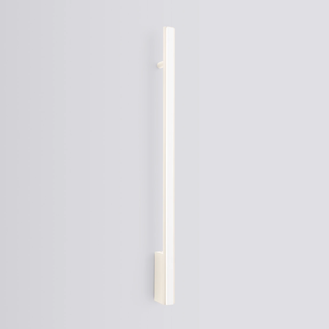 Sieninis šviestuvas 88,5 cm – linijinis, smėlio, LED 3000K