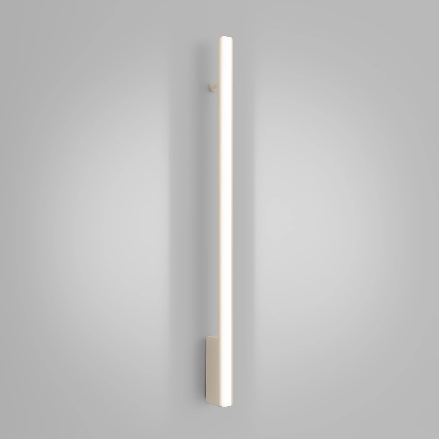 Sieninis šviestuvas 88,5 cm – linijinis, smėlio, CRI98 LED