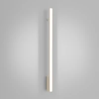 Sieninis šviestuvas 88,5 cm – linijinis, smėlio, CRI98 LED - Nuotrauka 1