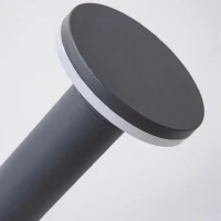 Lauko stulpinis šviestuvas 11W – cilindrinis, grafito spalvos, IP65