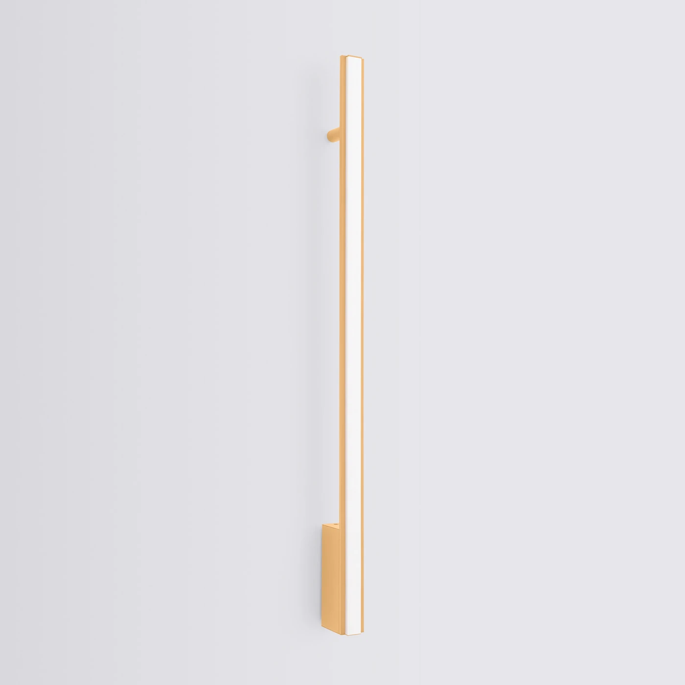 Wall lamp 88.5 cm – linear, gold, warm LED light