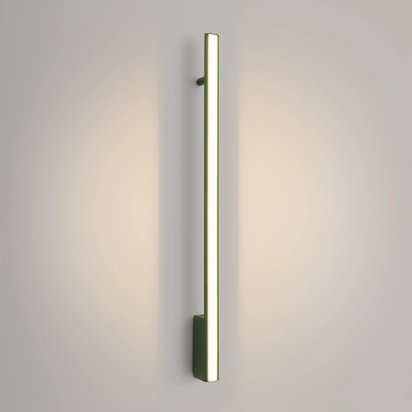 Sieninis šviestuvas 88,5 cm – linijinis, alyvuogių, LED 3000K