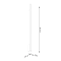 Wall lamp 12W – linear, olive green, CRI98 - Image 9