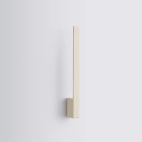 Sieninis šviestuvas 50 cm – linijinis, smėlio, LED 4000K - Nuotrauka 3