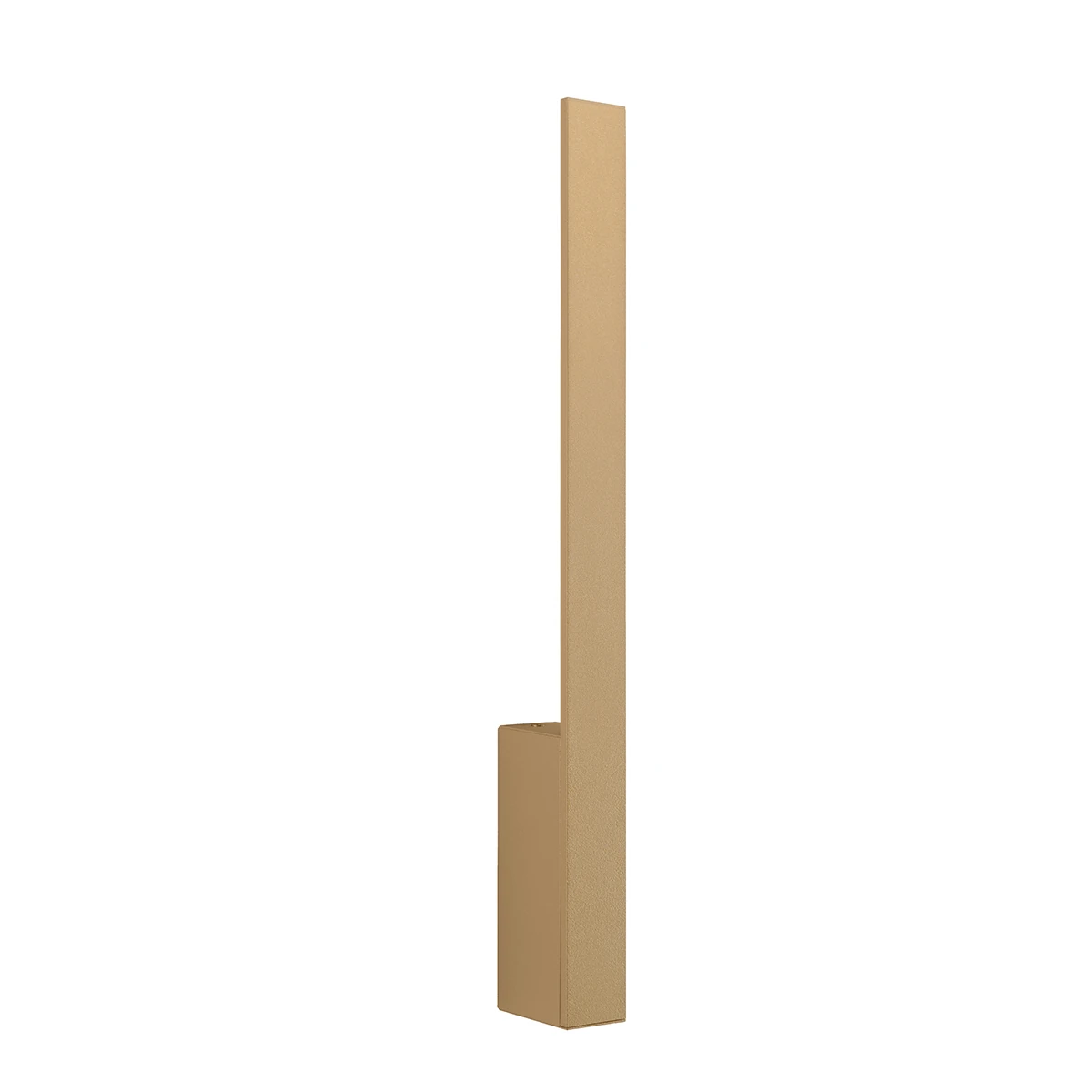 Wall lamp 50 cm – linear, gold, warm LED light