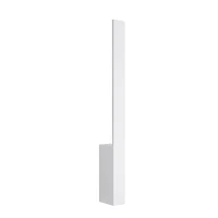 Sieninis šviestuvas 50 cm – linijinis, baltas, šilta LED šviesa - Nuotrauka 2