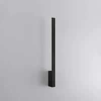 Sieninis šviestuvas 70 cm – linijinis, juodas, CRI95 - Nuotrauka 1