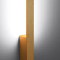 Sieninis šviestuvas 70 cm – linijinis, auksinis, CRI95 - Nuotrauka 4