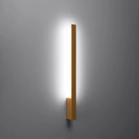 Sieninis šviestuvas 70 cm – linijinis, auksinis, CRI95 - Nuotrauka 1