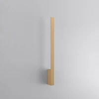 Sieninis šviestuvas 70 cm – linijinis, auksinis, CRI95 - Nuotrauka 3