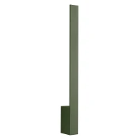 Wall light 70 cm – linear, olive green, LED - Image 2