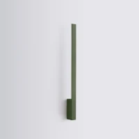 Wall light 70 cm – linear, olive green, LED - Image 3