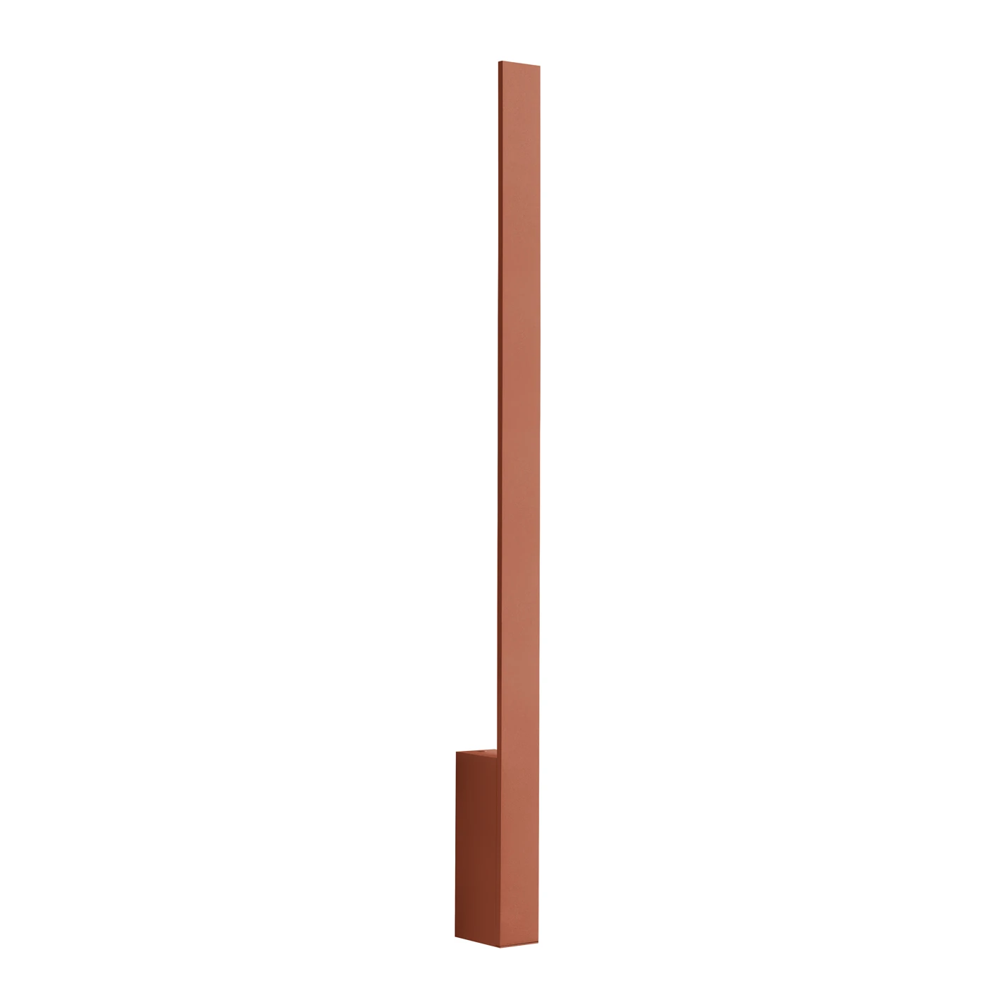 Wall lamp 70 cm – linear, red ochre, 13W LED