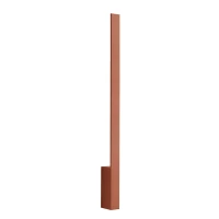 Wall lamp 70 cm – linear, red ochre, 13W LED - Image 2