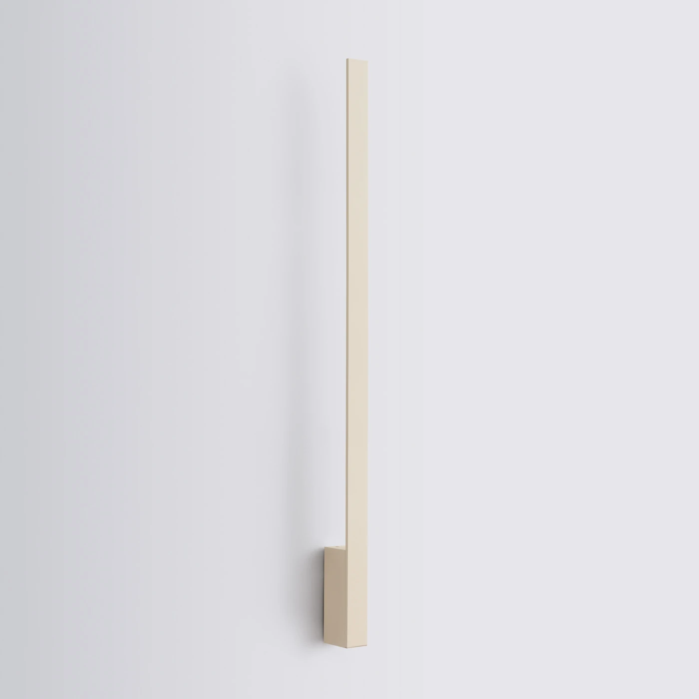 Sieninis šviestuvas 90 cm – linijinis, smėlio, LED 4000K